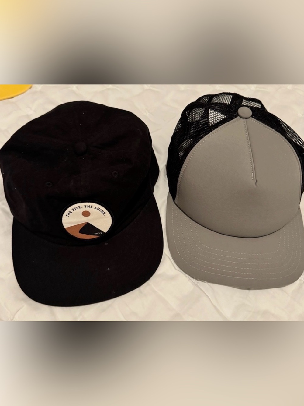 Vuori Black Patch Cap